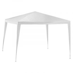 Tonnelle de jardin 3 x 3 m blanc - blanc