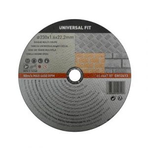 Image de Universal Fit - Disque de coupe multi 230x1,6x22,2 mm Universel fit