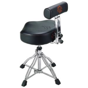 TAMA HT741 Ergo Rider - Si&egrave;ge selle hybride quadrapode double embase avec dossier