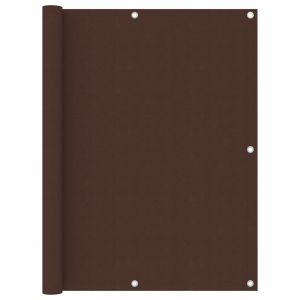 VidaXL &Eacute;cran de balcon Marron 120x300 cm Tissu Oxford