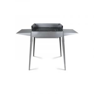 Lisa Luxury Barbecue &agrave; charbon professionnel en fer aluminium Etna F 60 x 40 cm