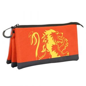 Karactermania Trousse Triple FAN - Harry Potter Gryffindor - Rouge - Taille Unique