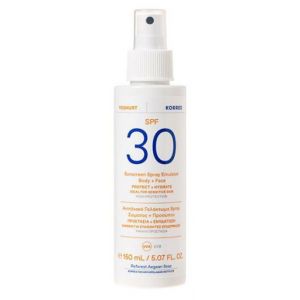 Korres Spray Solaire Yogourt Corps Et Visage 150 Ml Fps 50