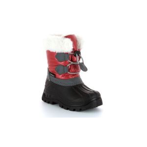 Kickers Bottes Pour Enfants Sealsnow EU 23 rouge/noir/gris