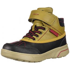 Image de Geox J Sveggen B ABX A, Bottes & Bottines Classiques garçon, Jaune Yellow/DK Red C2g7m, 31 EU