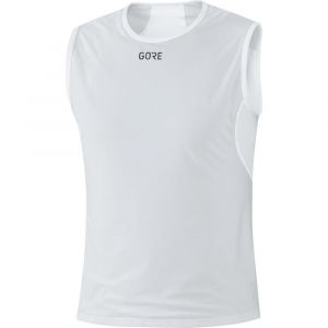 Gore Wear Vêtements intérieurs Gore--wear M Windstopper Base Layer Débardeur - Light Grey / White - Taille XL