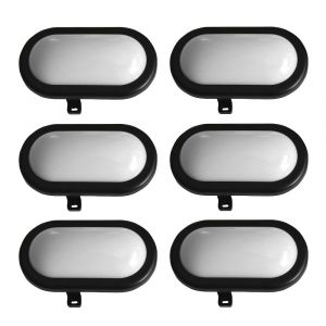I-Watts Lot de 6 hublots led 6W - 480 lumens - IP65