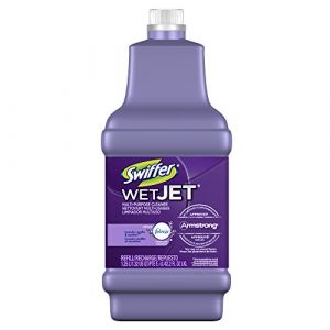 Swiffer Wet Jet Mop Refill Solution, Wood, Laminate, Tile, Floor Cleaner Lavender - 42.2 fl oz