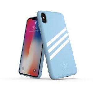 Adidas Coque Originals iPhone Xs Max Bleu / Blanc - SUEDE FW18