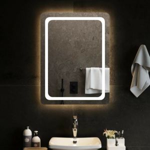 VidaXL Mercatoxl Miroir de salle de bain à led 60x80 cm