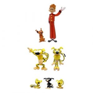 Prime 1 Studio Marsupilami - Figurines Tubo 7 Characters 4 10 cm