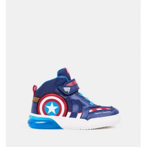 Geox Baskets montantes Grayjay x Marvel Avengers Bleu - Couleur Bleu - Taille 33