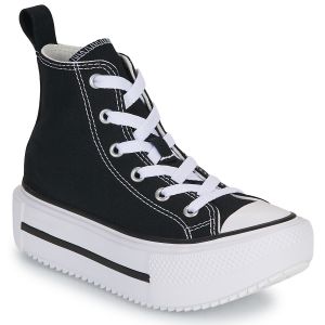 Converse Baskets montantes enfant CHUCK TAYLOR ALL STAR LIFT DOUBLE STACK Noir - Taille 27,28,29,30,31,32,33,34,35