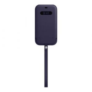 Image de Apple iPhone 12 Pro Leather Sleeve with MagSafe Violet Profond