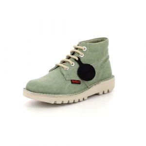 Kickers Femme Hi Bottine, Vert, 41 EU