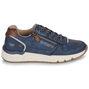 Mustang Baskets pour Hommes 15M0051001, Pointure:41 EU, La Couleur:Bleu