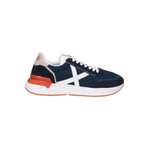 Baskets Munich Versus bleu nuit blanc orange - 41
