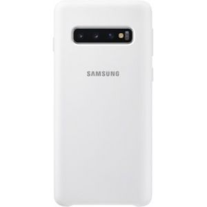Samsung Coque S10 Silicone ultra fine blanc