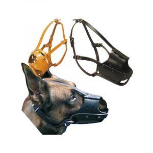 Difac Muselière chien type police T8 Rottweiller mâle Noire