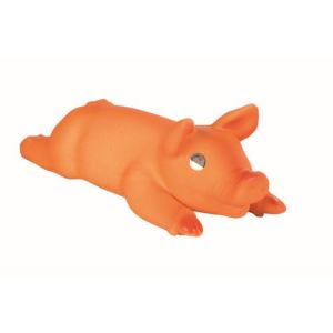 Image de Trixie Cochon en latex avec son original pour chien (23 cm)