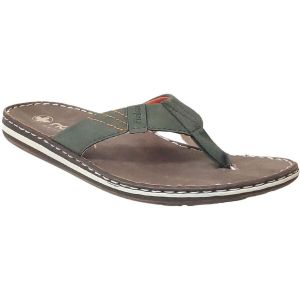 Rieker Homme 21043 Tongs, Vert, 40 EU