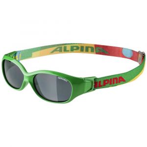 Alpina Sports Flexxy - Lunettes cyclisme Enfant - vert/Multicolore Lunettes de soleil