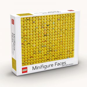 Image de Lego Puzzle 1000 pièces : Visages de figurines