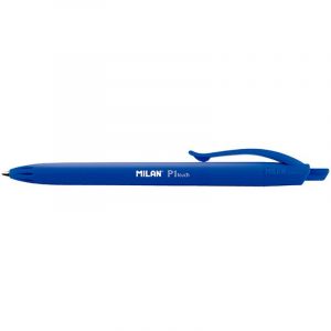 MILAN - Lot de 3 stylos P1 touch bleu