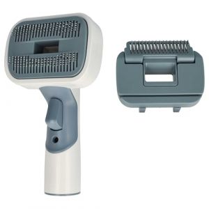 Vhbw Brosse pour poils 3-en-1 compatible avec Dirt Devil EQU Turbo Silence aspirateur - Raccord 32 mm, autonettoyant