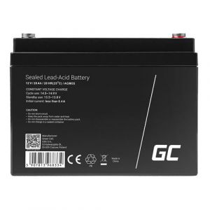 Image de GreenCell Rechargeable Batterie AGM 12V 28Ah accum es sans Entretien VRLA Battery étanche