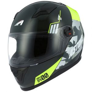 Image de Astone Casque int&eacute;gral GT2 Graphic ARMY noir/jaune - L