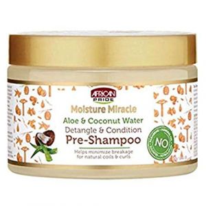 African Pride Moisture Miracle Aloe & Coconut Water Pre-Shampoo