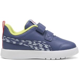Puma Mixte bébé COURTFLEX V3 Poised 2 Race V INF Basket, Blue Crystal-Cool Weather, 21 EU