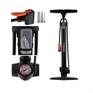 Pompe à pied/pompe à vélo avec manomètre
