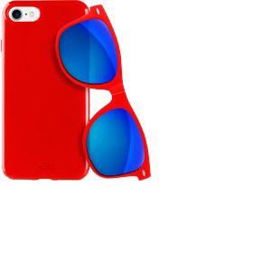 Image de Puro Coque iPhone 5S Sunny Kit Coque+Lunettes rouge