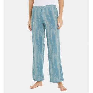 Calvin Klein Pantalon large à imprimé Bleu - Couleur Bleu - Taille S