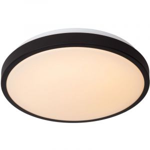 Lucide Plafonnier - 1xLED int&eacute;gr&eacute; - Noir dasher