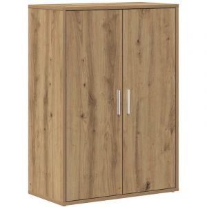 VidaXL Buffet Ch&ecirc;ne Artisanal 60x31x84 cm Bois d'ing&eacute;nierie
