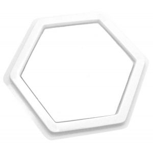 Eduplay Encreur pour tampon blanc, hexagonal