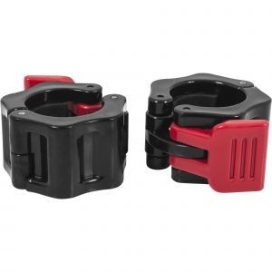 Gorilla Sports Stop disques - Fermeture Rapide pour Barres d'haltères de 30mm