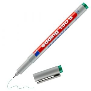 Edding 150 S Marqueur effacable pour rétroprojecteurs, vert