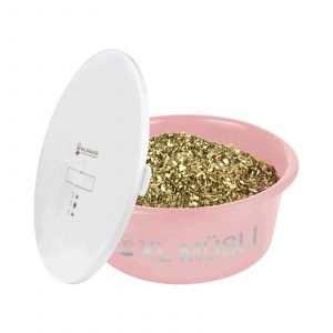 Waldhausen Mangeoire cheval pour muesli avec couvercle XL