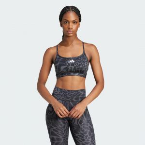 Adidas Brassi&egrave;re femme Aeroreact d'entra&icirc;nement Maintien L&eacute;ger 3 Bandes