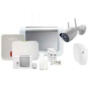 Image de Diagral Pack alarme connect&eacute;e compatible animaux DIAG17CSF-KIT9-GSM-CAM-1