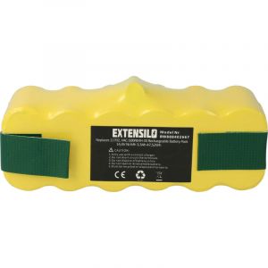 Extensilo - Batterie compatible avec iRobot Roomba 615, 616, 621, 651, 612, 614, 618, 620, 625, 630, 650 robot électroménager (3300mAh, 14,4V, NiMH)