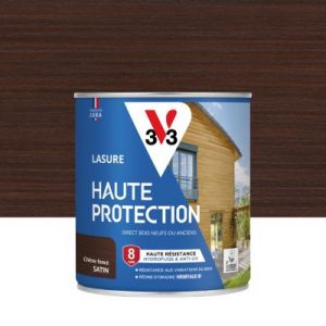 V33 Lasure Haute Protection Biosourcée cèdre blanc Satin - 0,75L