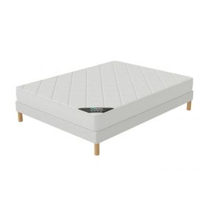 Ensemble 180x200 senso Sommier + Matelas Hauteur 17cm