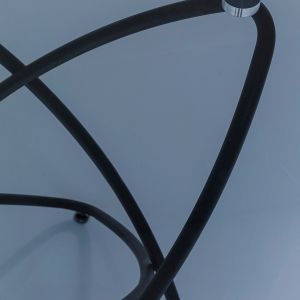 Kare Design Table Molekular 120cm noire