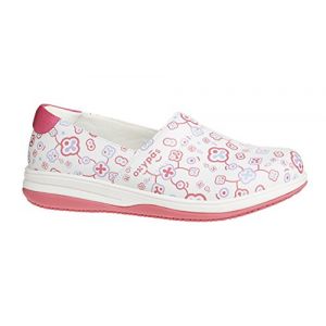 Oxypas Sabot de travail Suzy ESD SRC Rose/Blanc 37