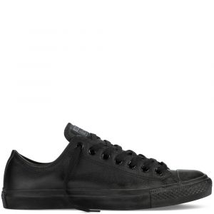 Image de Converse Chuck Taylor CT As Ox Leather, Chaussures Mixte Adulte, Noir